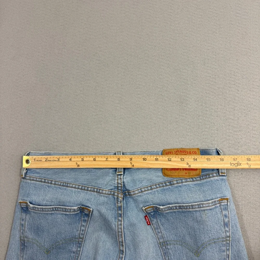 Levis 501xx Jeans Men's 32x30 Blue Straight Fit Button Fly Western Original Fit